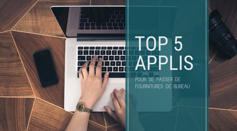 5 applications pour un bureau zéro-déchet