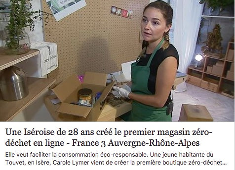 VIDEO - Mes courses en vrac sur France 3