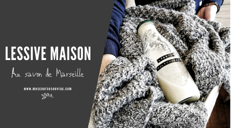 La recette de lessive maison au savon de Marseille