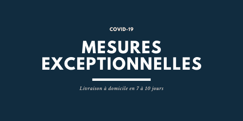 COVID-19 : livraisons à domicile en 7 à 10 jours