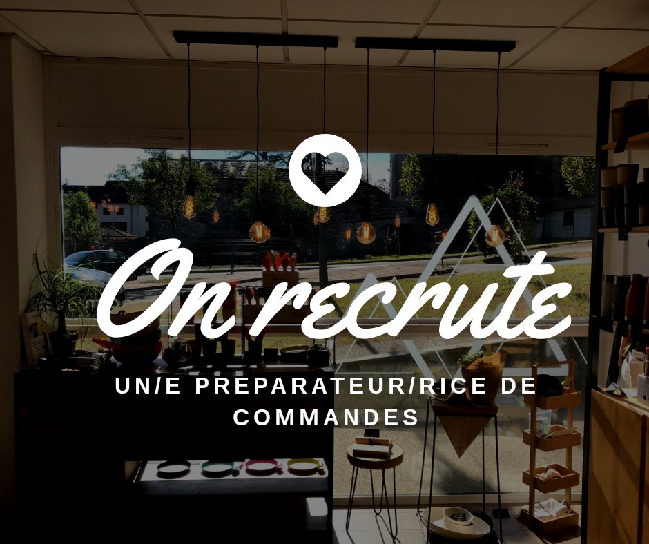 Mes courses en vrac recrute un/e préparateur de commandes