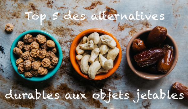 Top 5 des alternatives durables aux objets jetables pour commencer le zéro-déchet