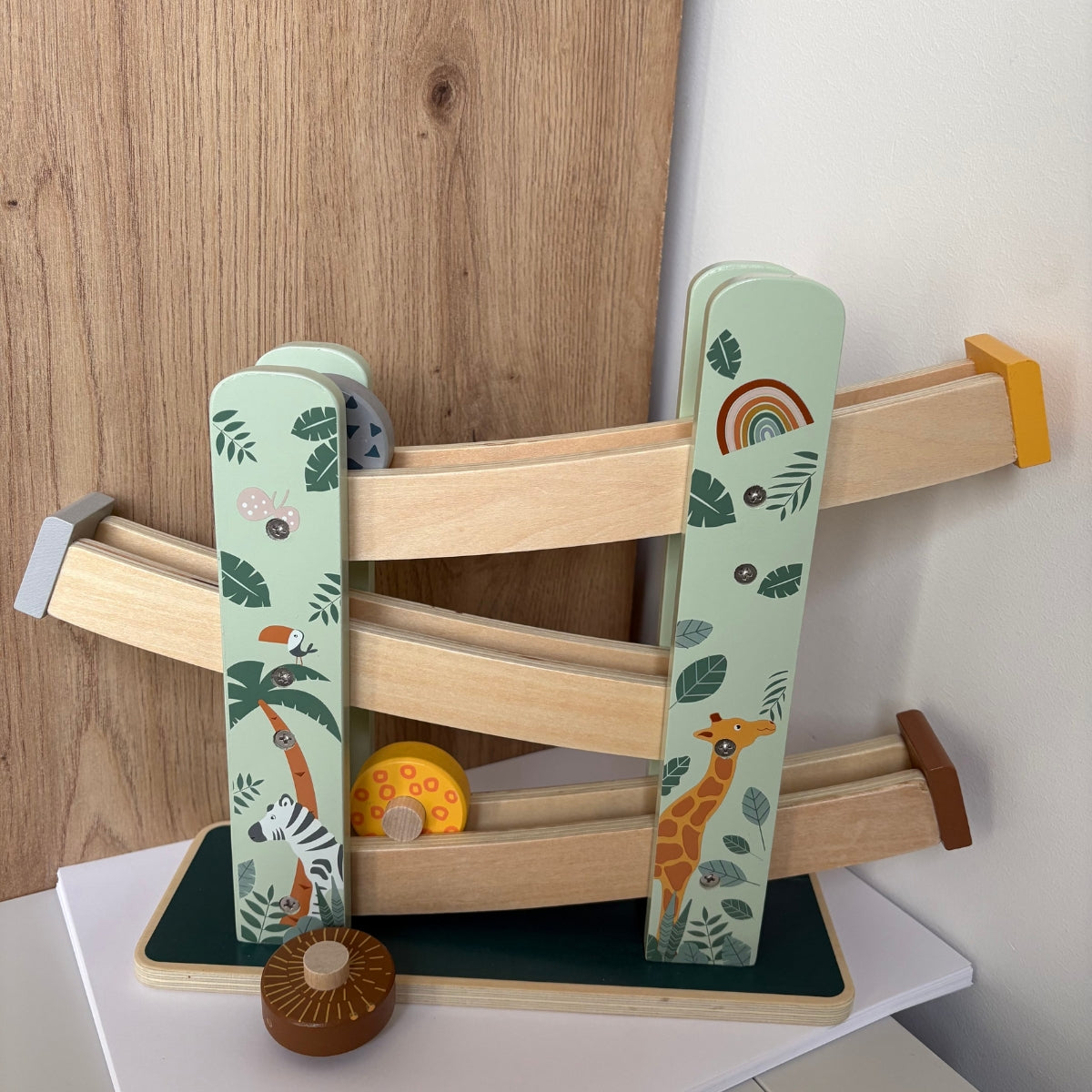 Circuit de course « Safari » en bois