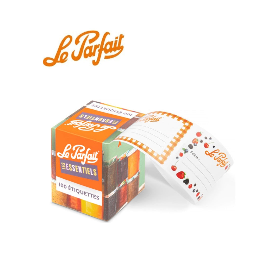Rouleau de 100 étiquettes adhésive Le Parfait®
