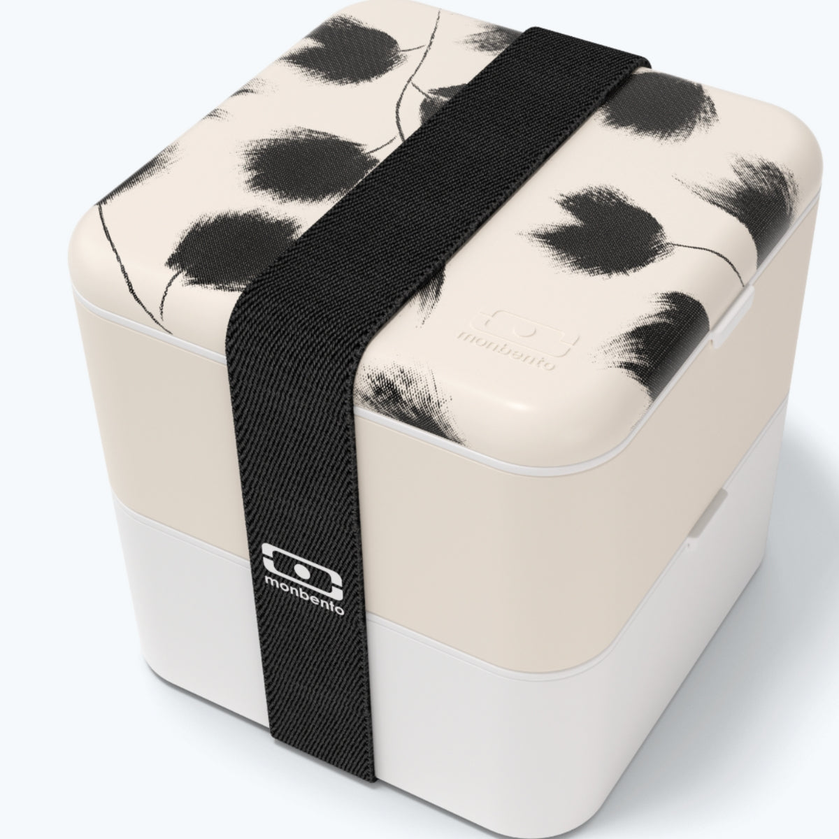 Monbento | Boîte repas bento carrée – Graphic Plume