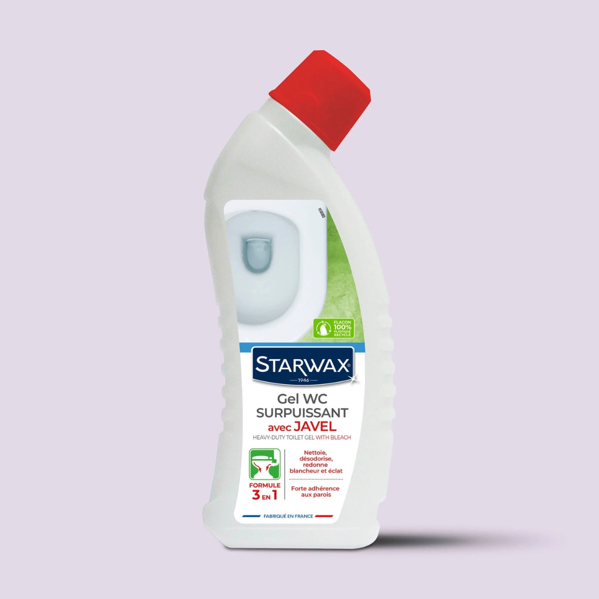 Gel WC surpuissant avec Javel – Starwax – 750 ml