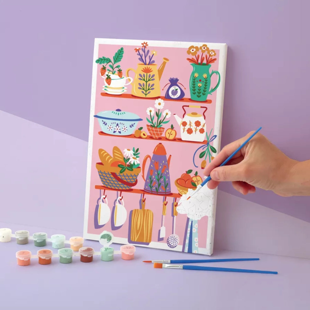 Peinture au Numéro Côté Cuisine