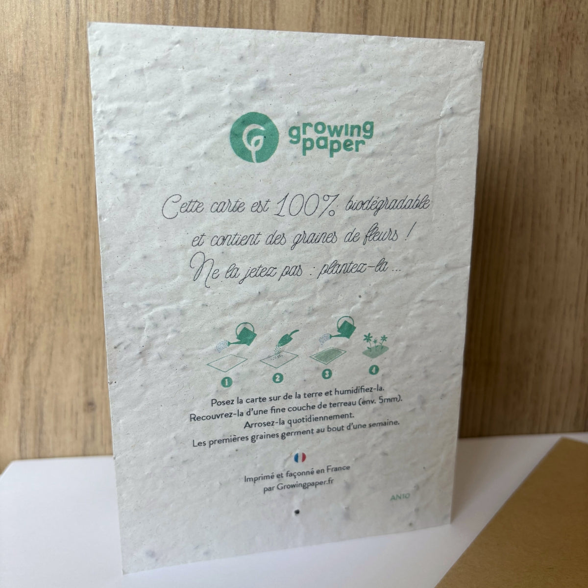 Calendrier ensemencé à planter 2026 - Citations inspirantes A5