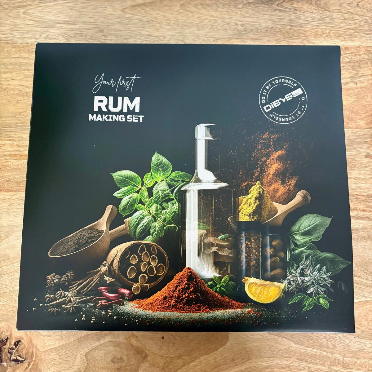 Coffret XL : Fabrication de rhum avec épices et accessoires cocktails