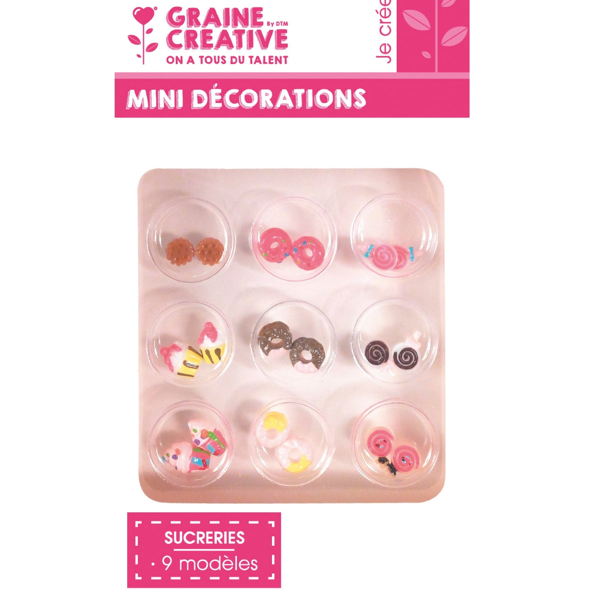 18 Mini Décorations Gourmandes en Pâte Polymère