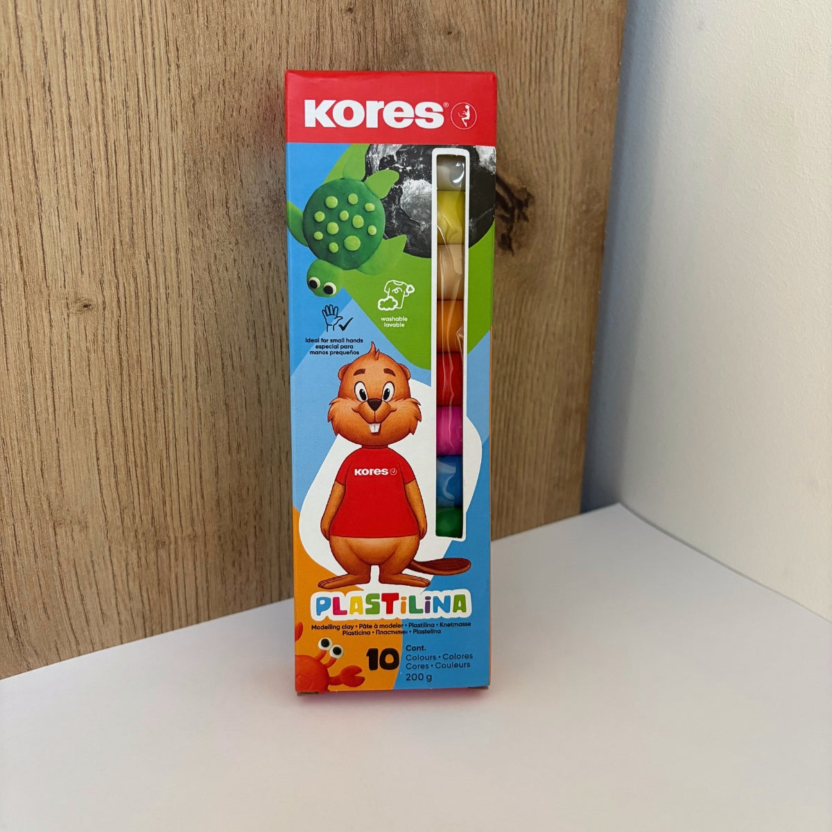 Pâte à modeler boîte de 10 couleurs