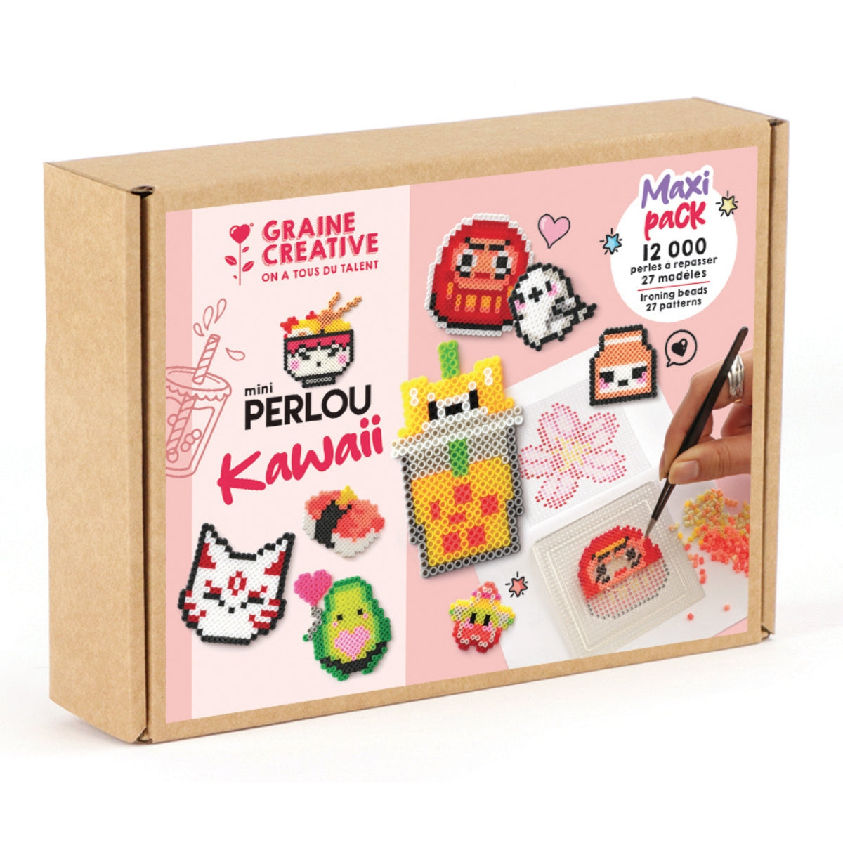 Mini Kit de Perles à repasser Kawaii Japan