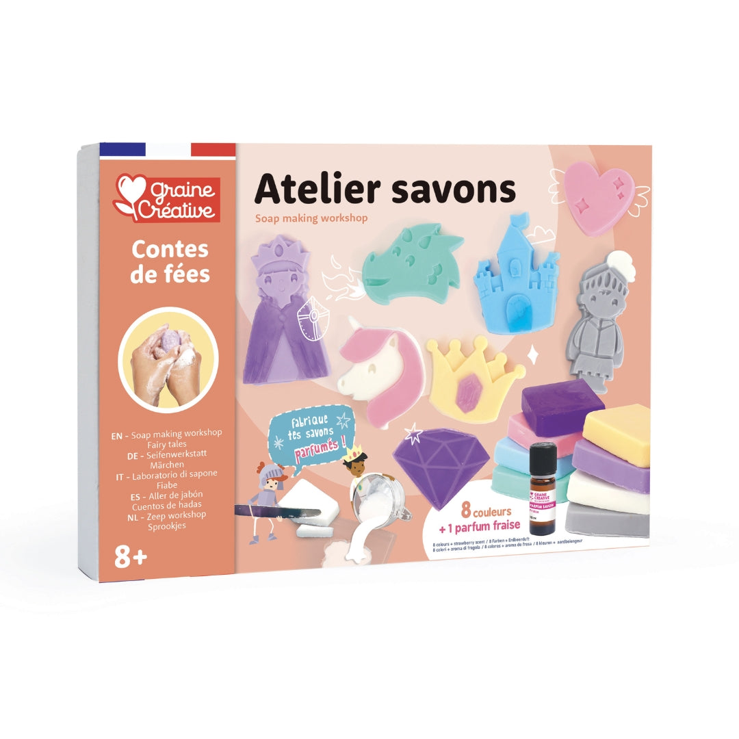 DIY - Coffret comptoir des savons contes de fées