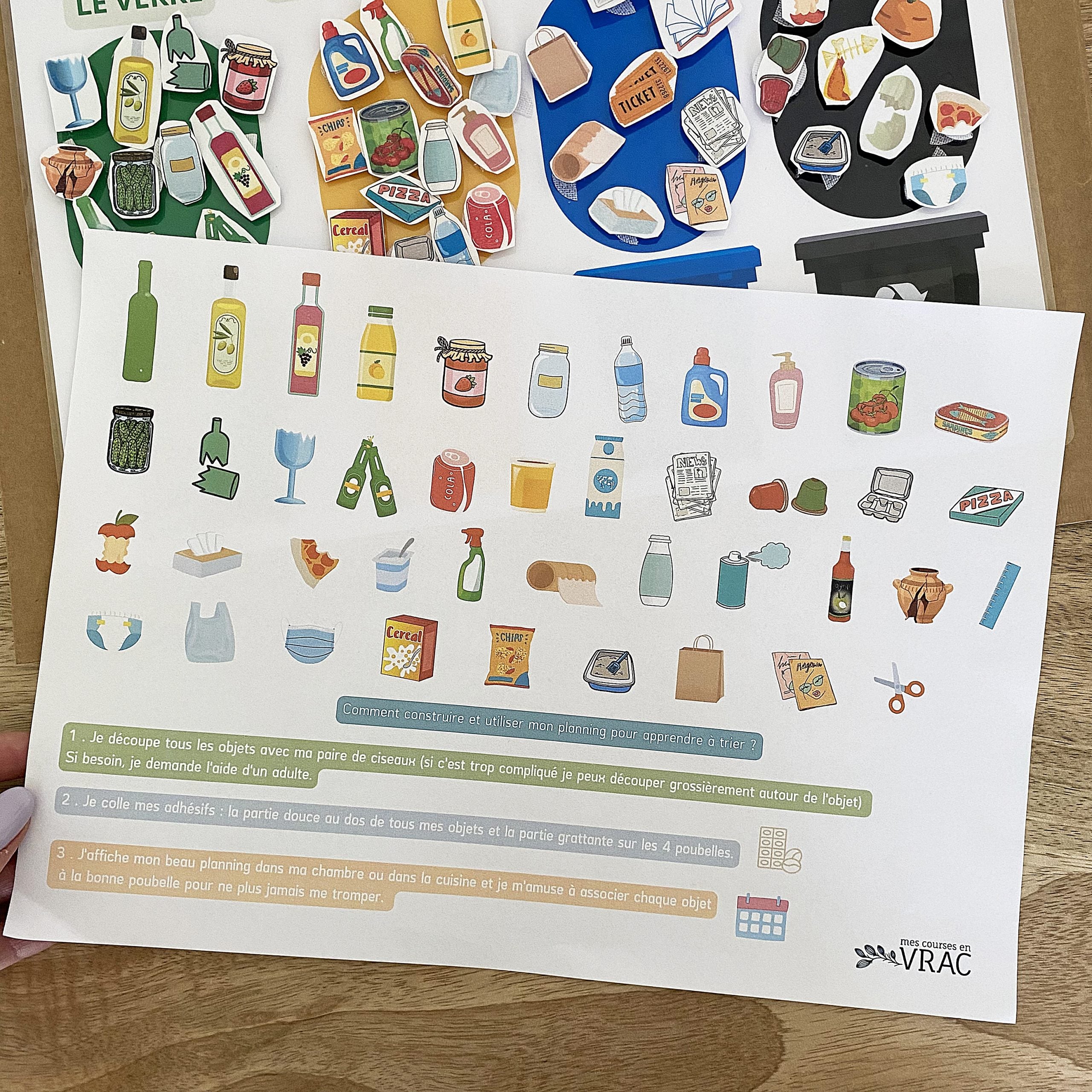 J’apprends à trier mes déchets
