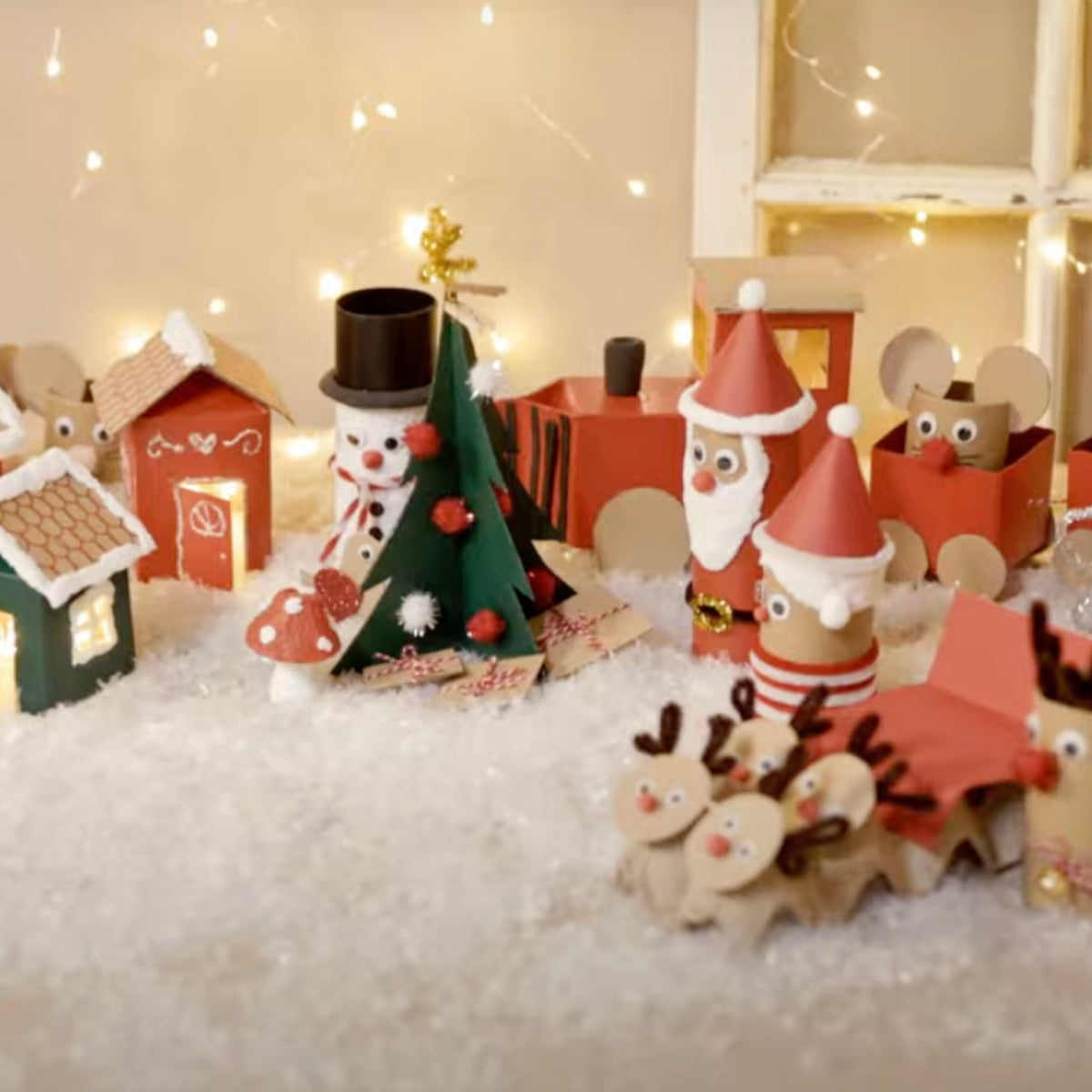 DIY Calendrier de l'Avent enfant - Recyclage 24 projets créatifs