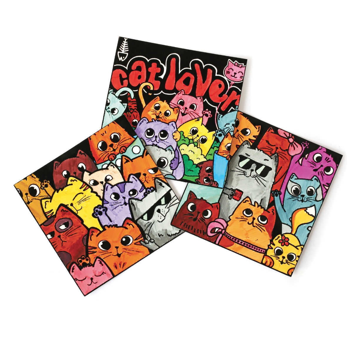 Coloriage Velours – Chats à colorier