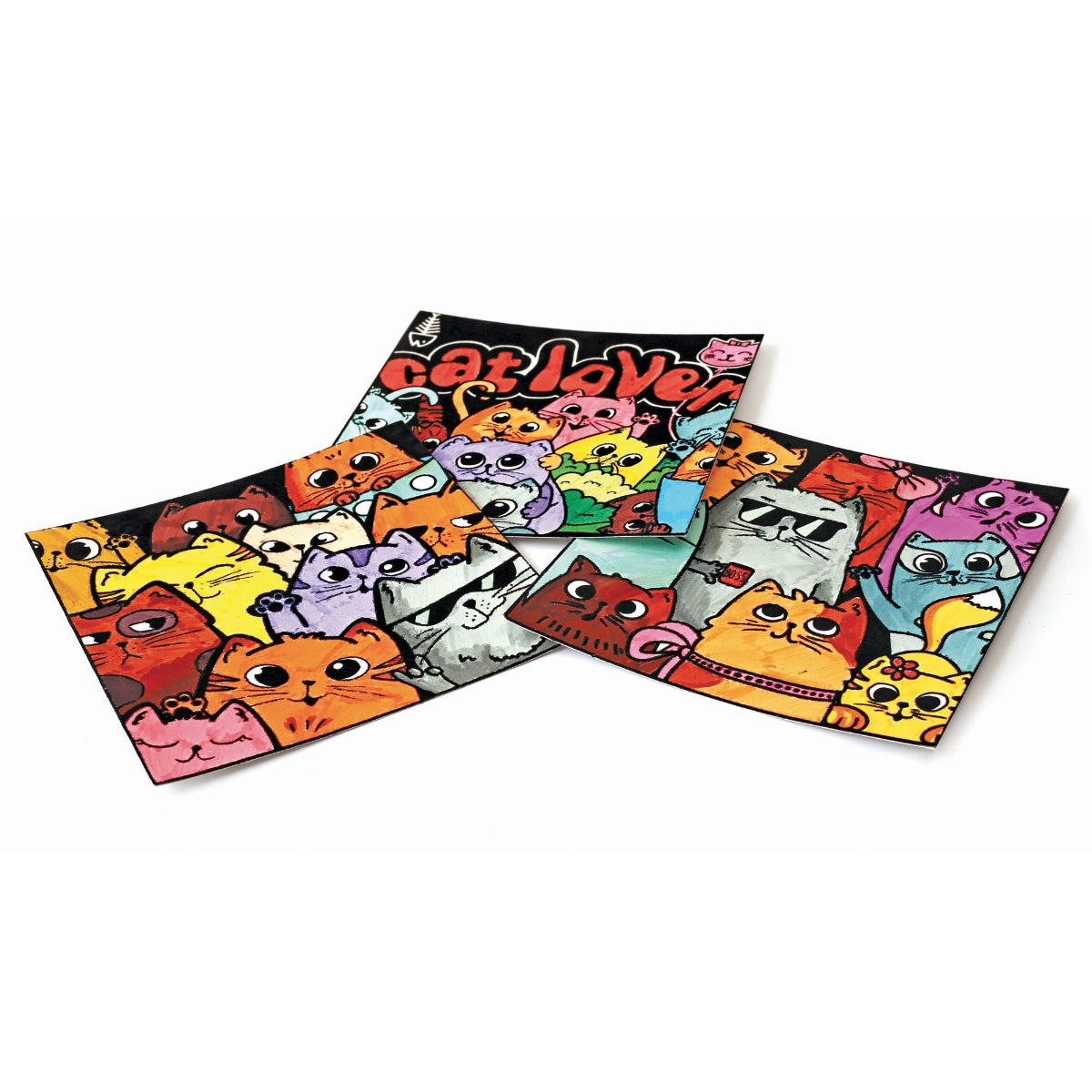 Coloriage Velours – Chats à colorier