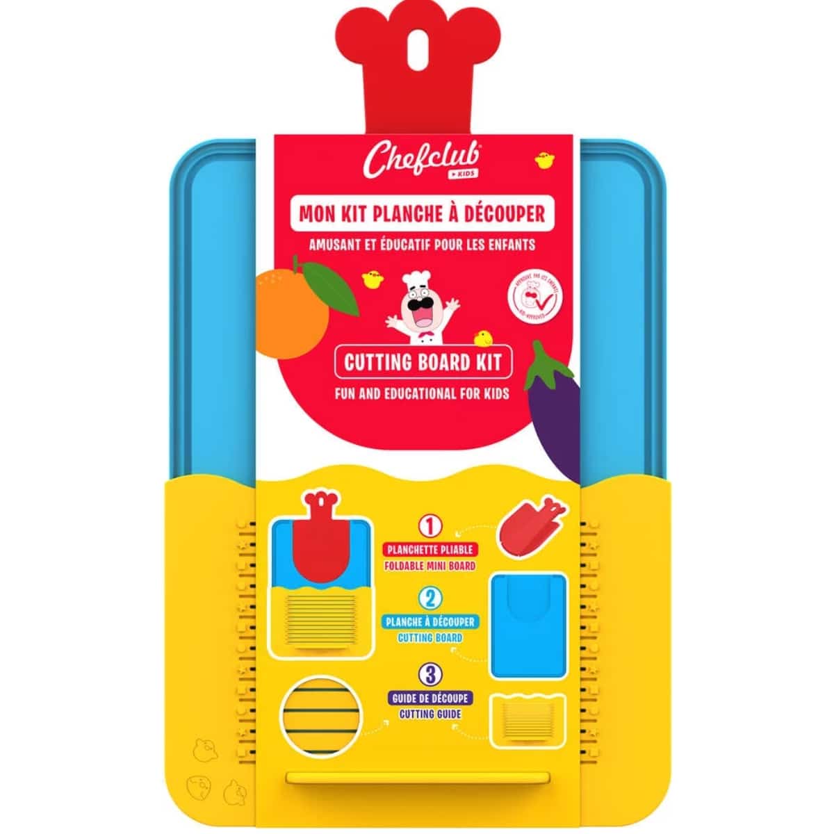 Planche à découper enfant - Chefclub