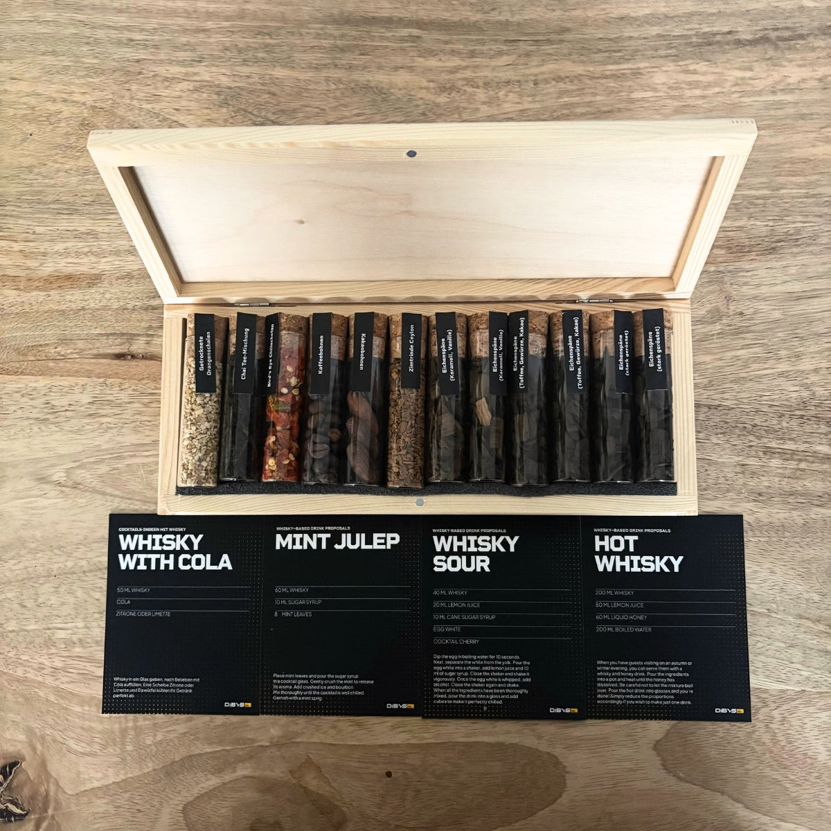 Coffret DIY : 12 épices à whisky
