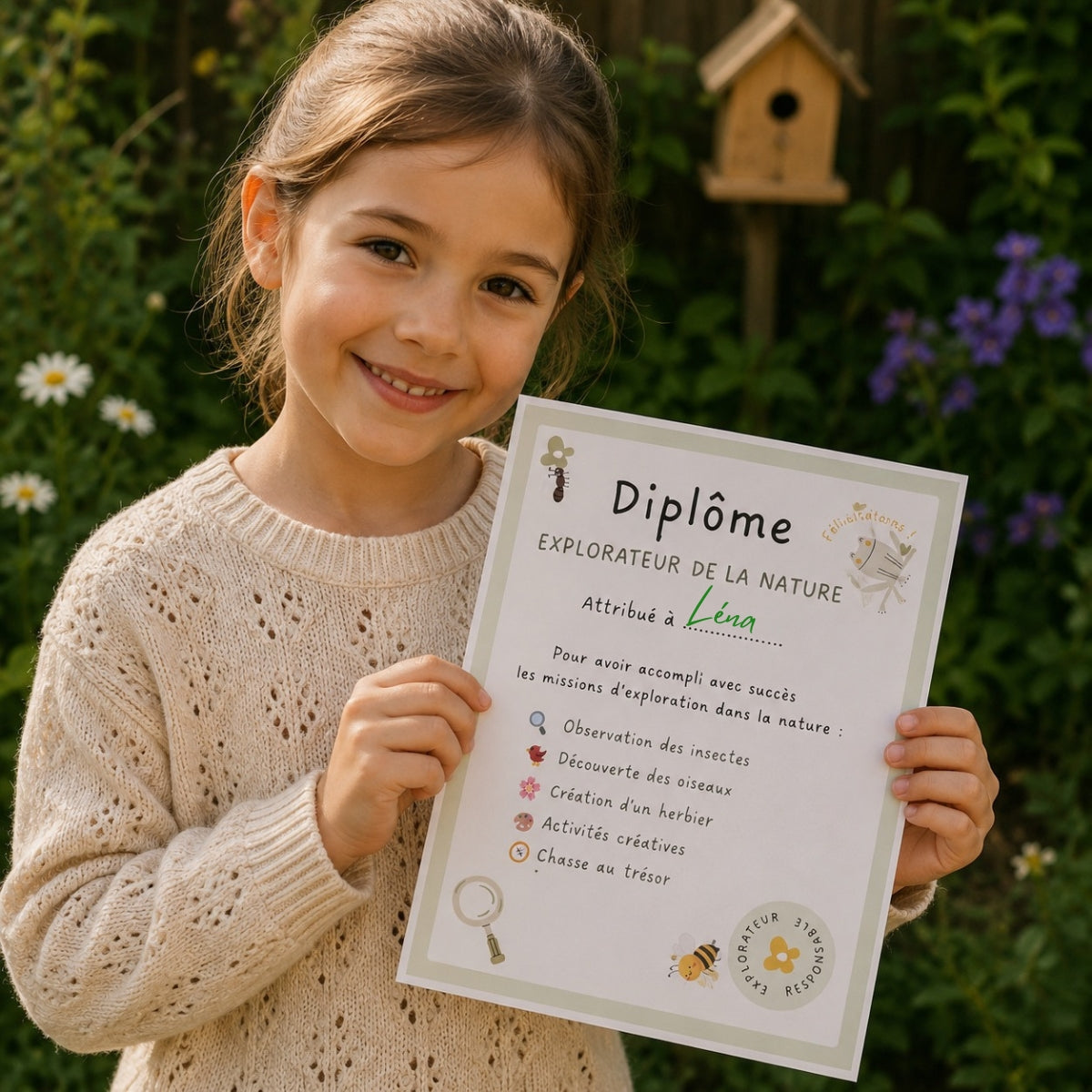 Box “Mission Nature” – 10 Activités créatives à réaliser