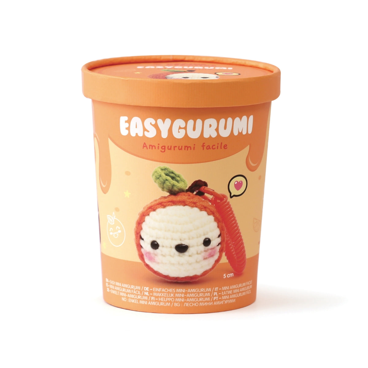 Kit EasyGurumi porte clés – Amigurumi facile “Clémentine”