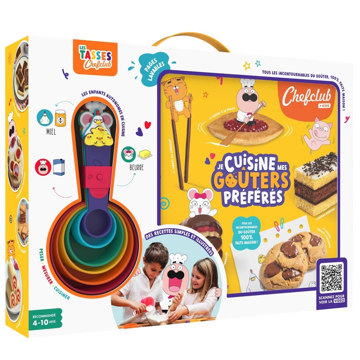 Coffret ChefClub : Je cuisine mes goûters préférés