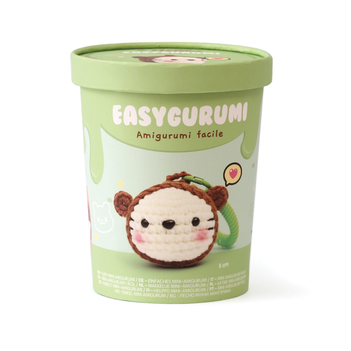 Kit EasyGurumi porte clés – Amigurumi facile “Ourson”