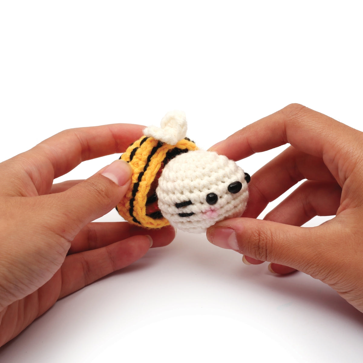 Kit EasyGurumi porte clés – Amigurumi facile “Abeille”