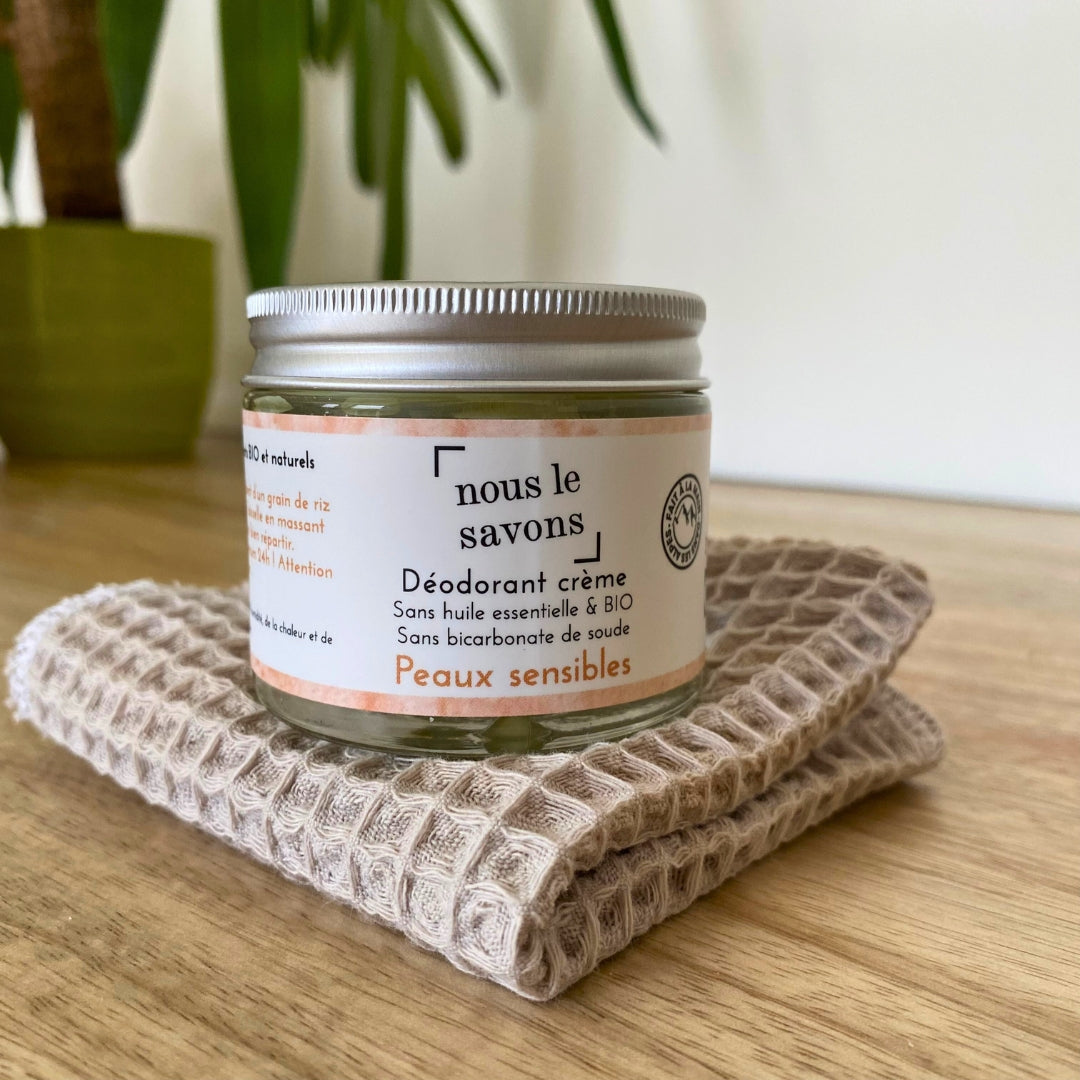 Déodorant crème "PEAUX SENSIBLES" BIO - Grand format