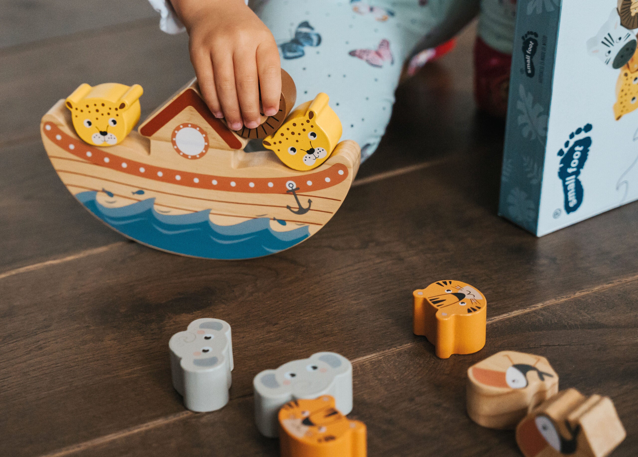 Balancier « Arche de Noé » Safari – Jeu d’équilibre en bois