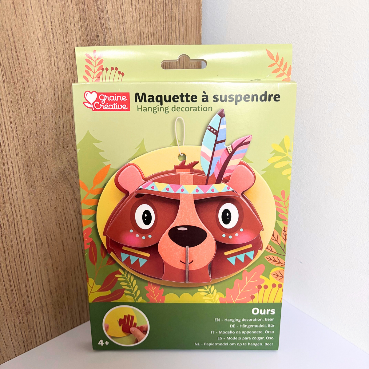 Maquette à construire et suspendre – Ours