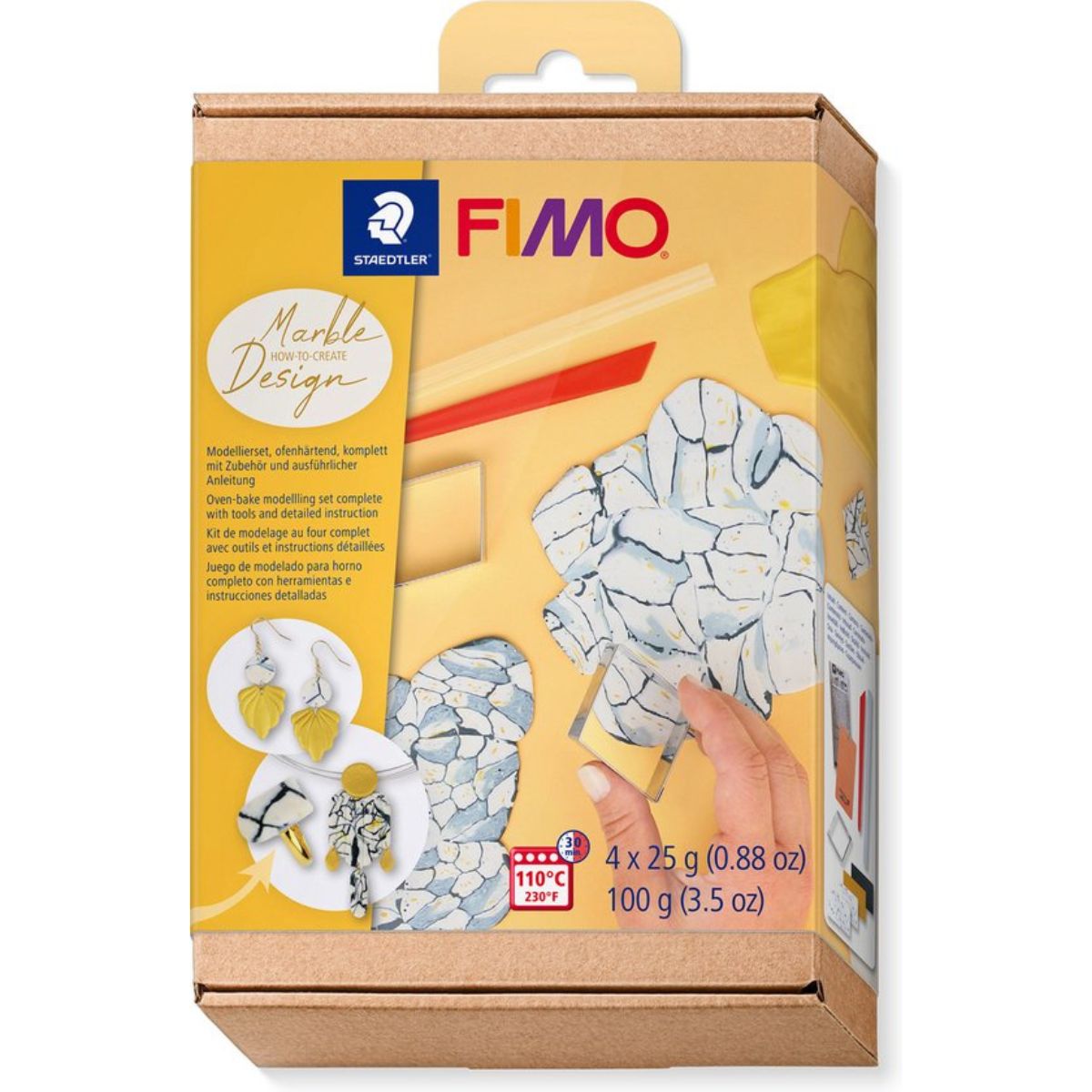 Kit de Modelage Fimo - Marbre
