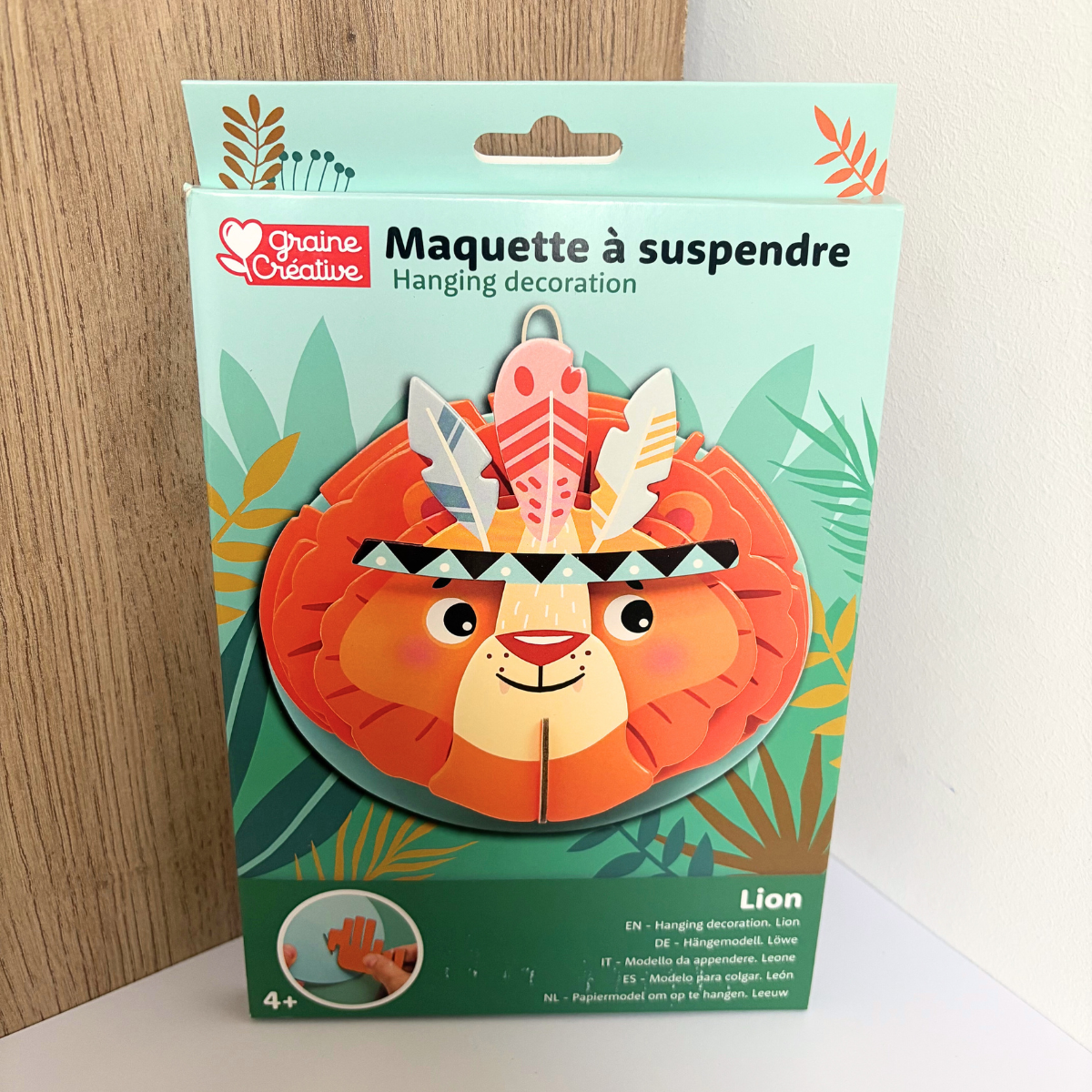 Maquette à construire et suspendre – Lion