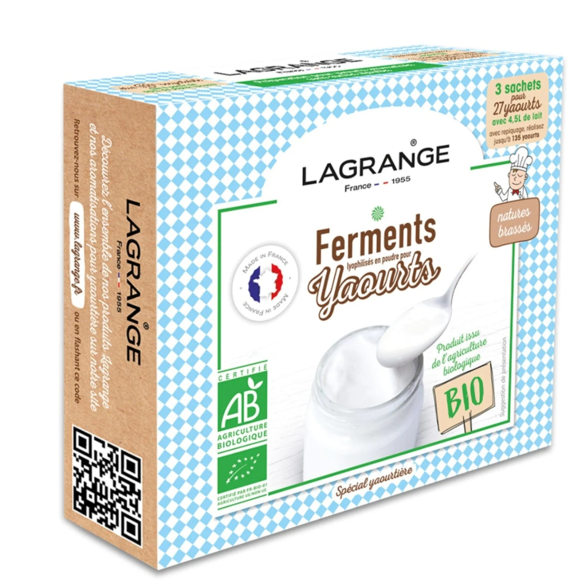 Fermants lyophilsés pour yaourts - Bio