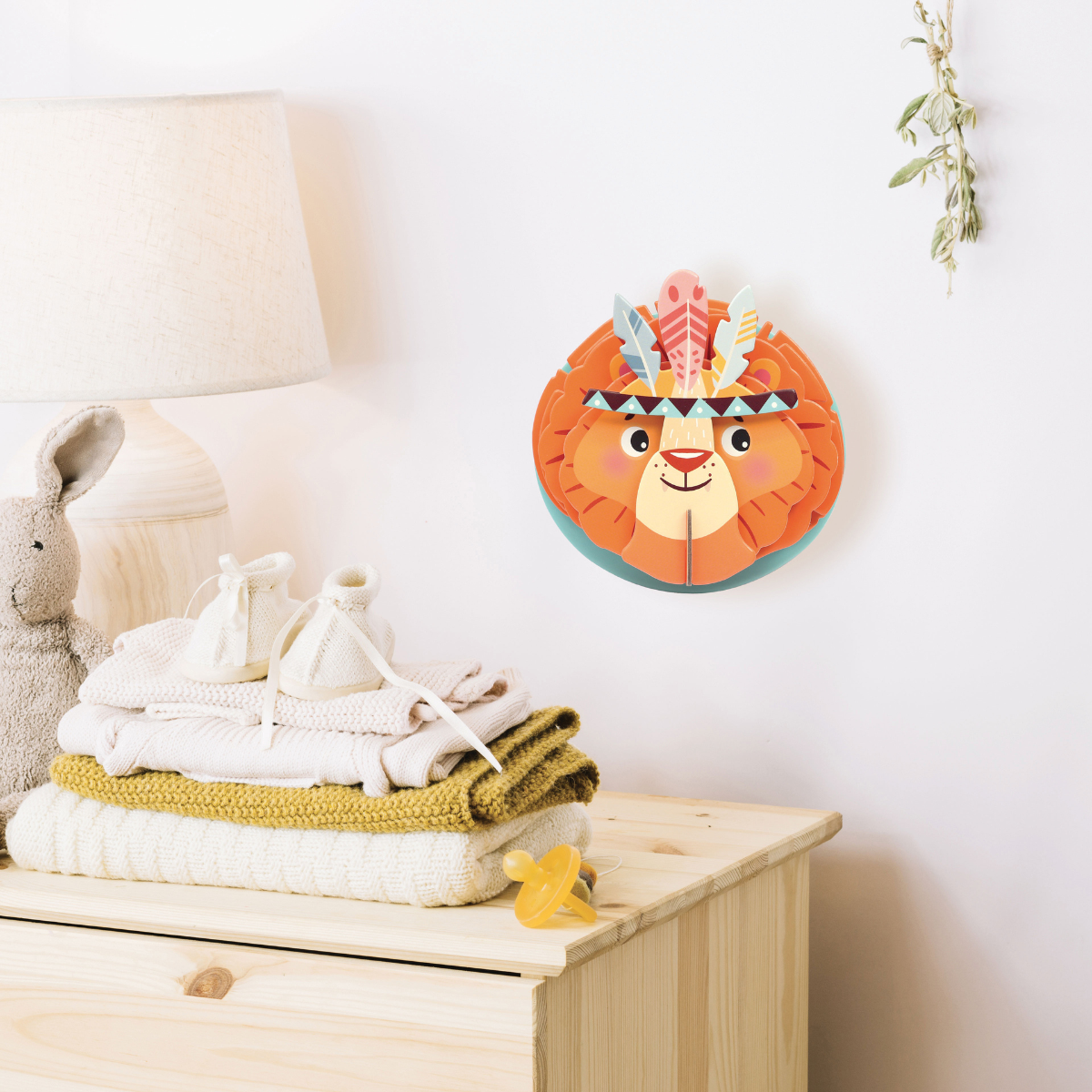 Maquette à construire et suspendre – Lion