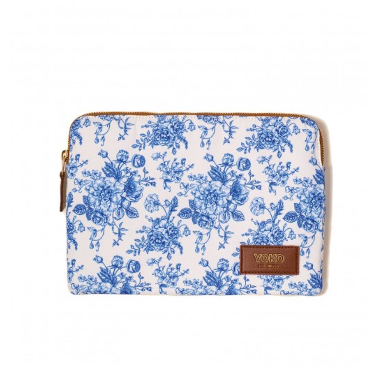Housse d'ordinateur - Toile de jouy