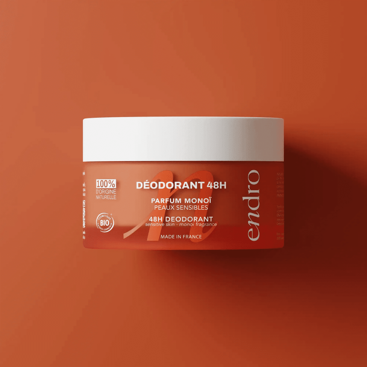Déodorant baume "peaux sensibles" BIO - Monoï