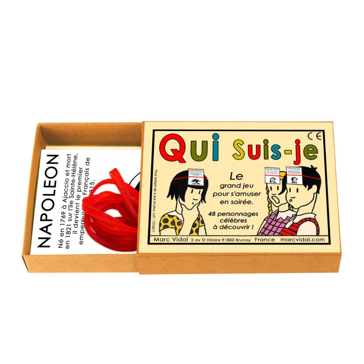 Jeu de carte : Qui suis-je ?