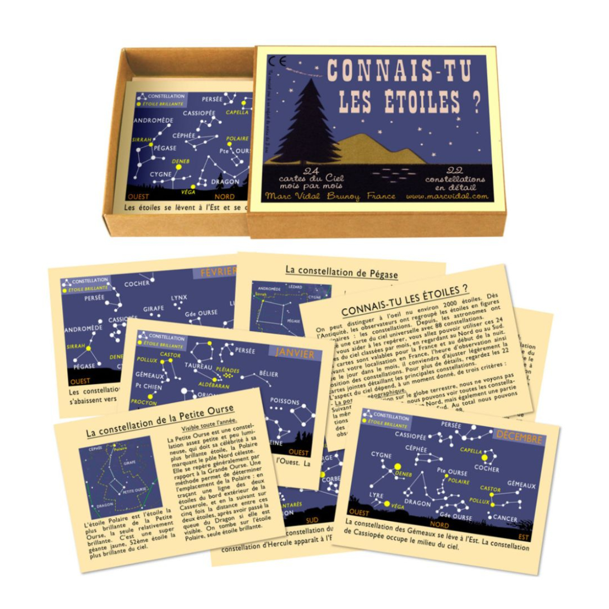 Jeu de cartes : Connais-tu les étoiles ?