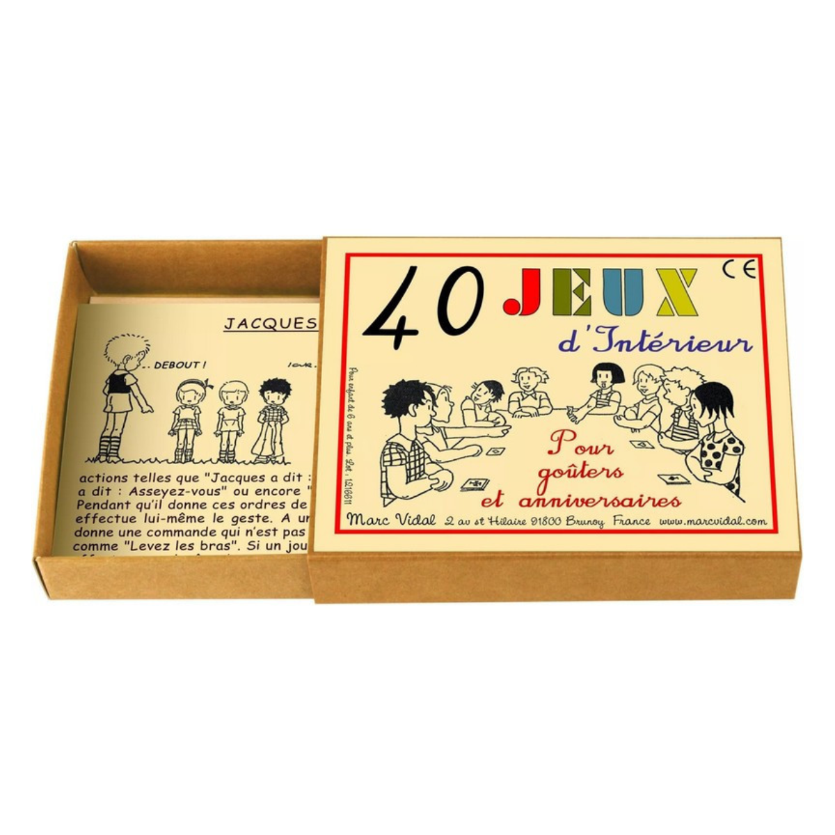 Jeu de cartes : 40 jeux d'intérieur