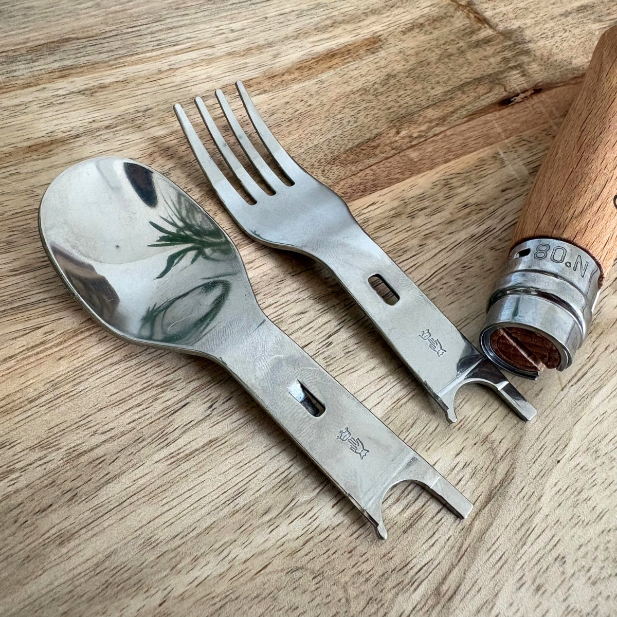 Set de couverts interchangeables pique-nique - OPINEL