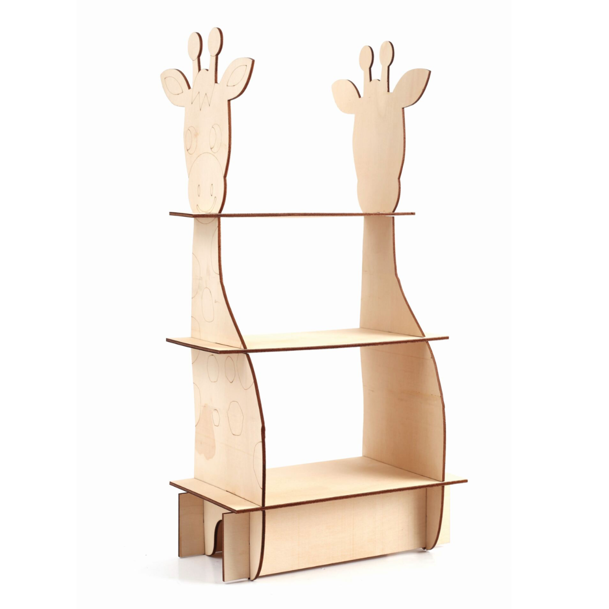 Etagère girafe à construire