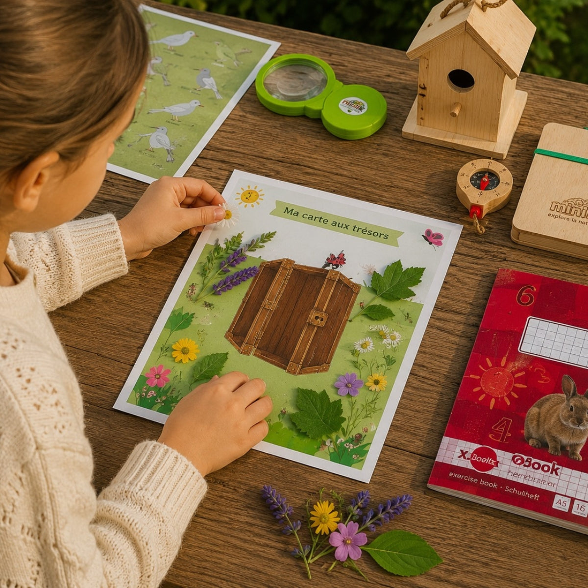 Box “Mission Nature” – 10 Activités créatives à réaliser