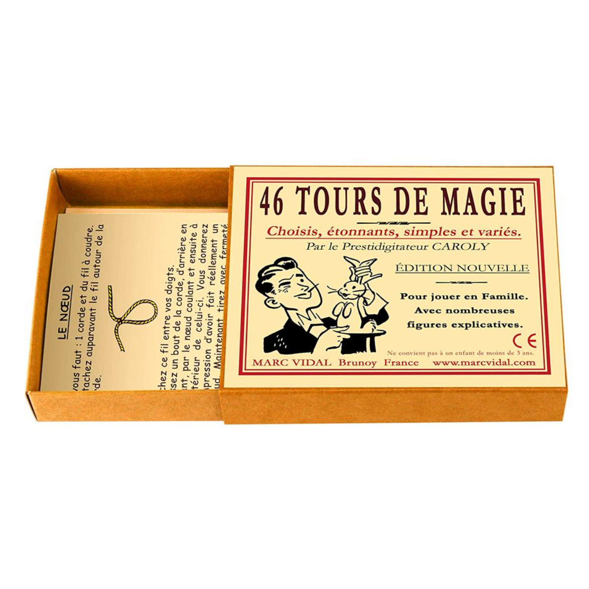 Jeu de cartes : 46 tours de magie
