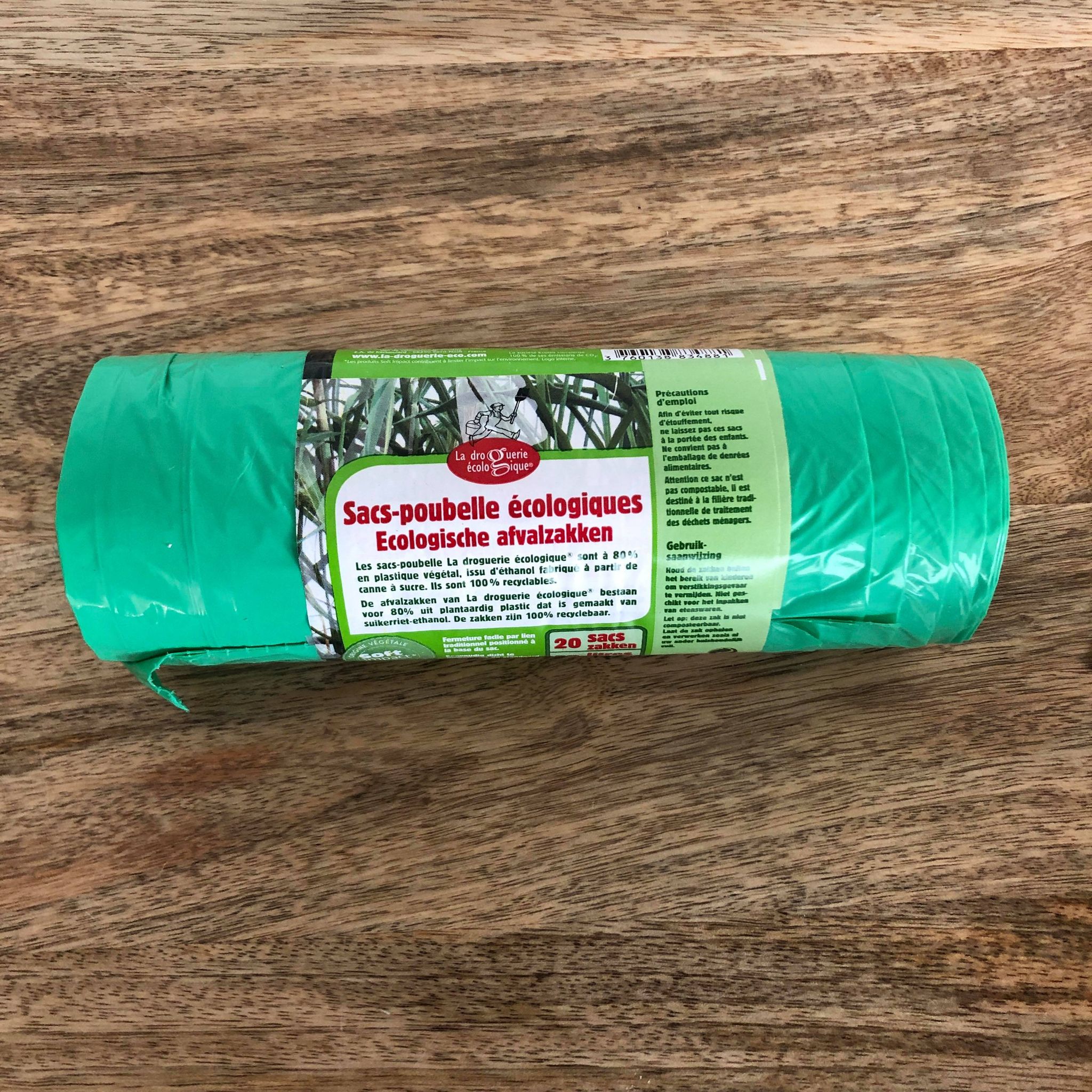 Sacs poubelle écologiques taille au choix - 30 / 50 / 100 L