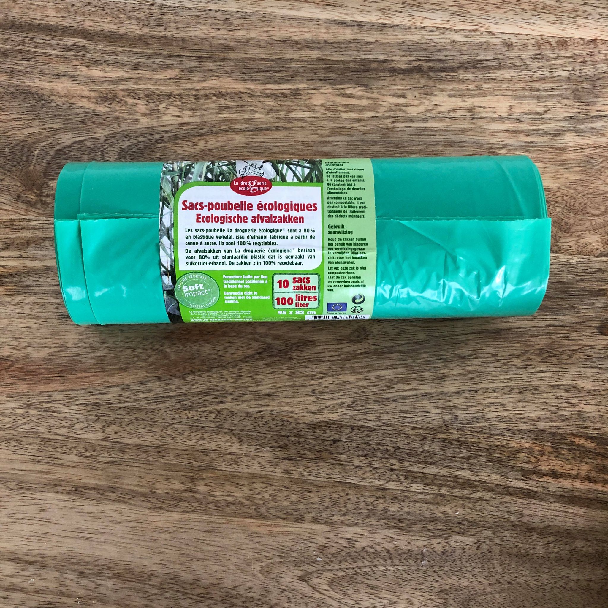Sacs poubelle écologiques taille au choix - 30 / 50 / 100 L