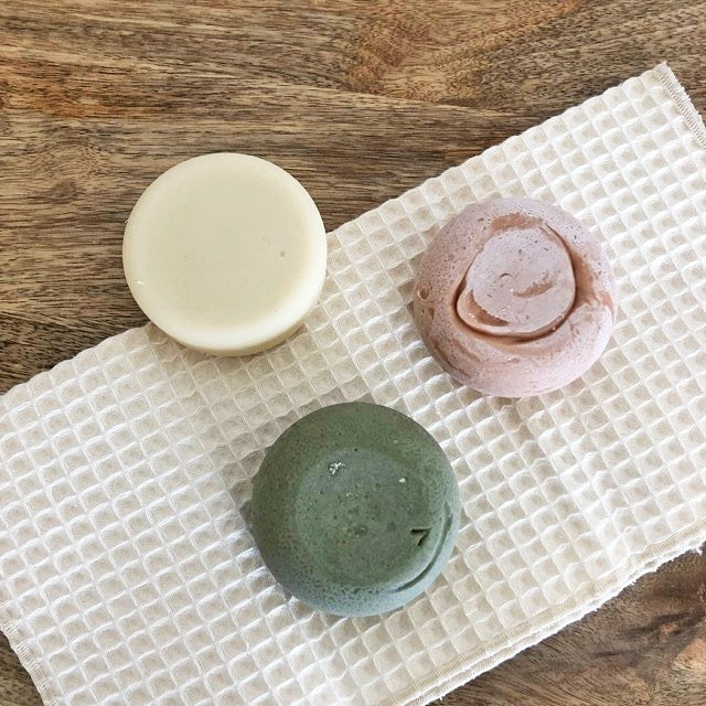 Shampoing solide GRANIT ROSE - Cheveux normaux à secs