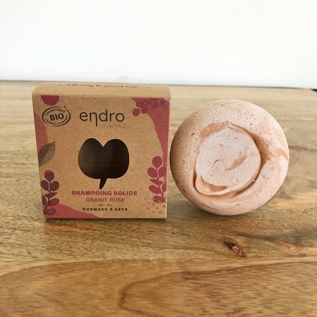 Shampoing solide GRANIT ROSE - Cheveux normaux à secs