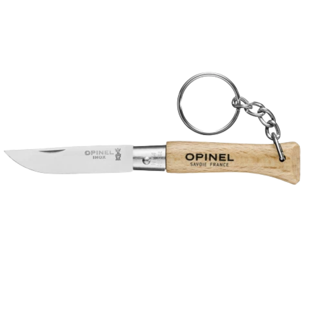 Porte clef couteau Opinel - nature
