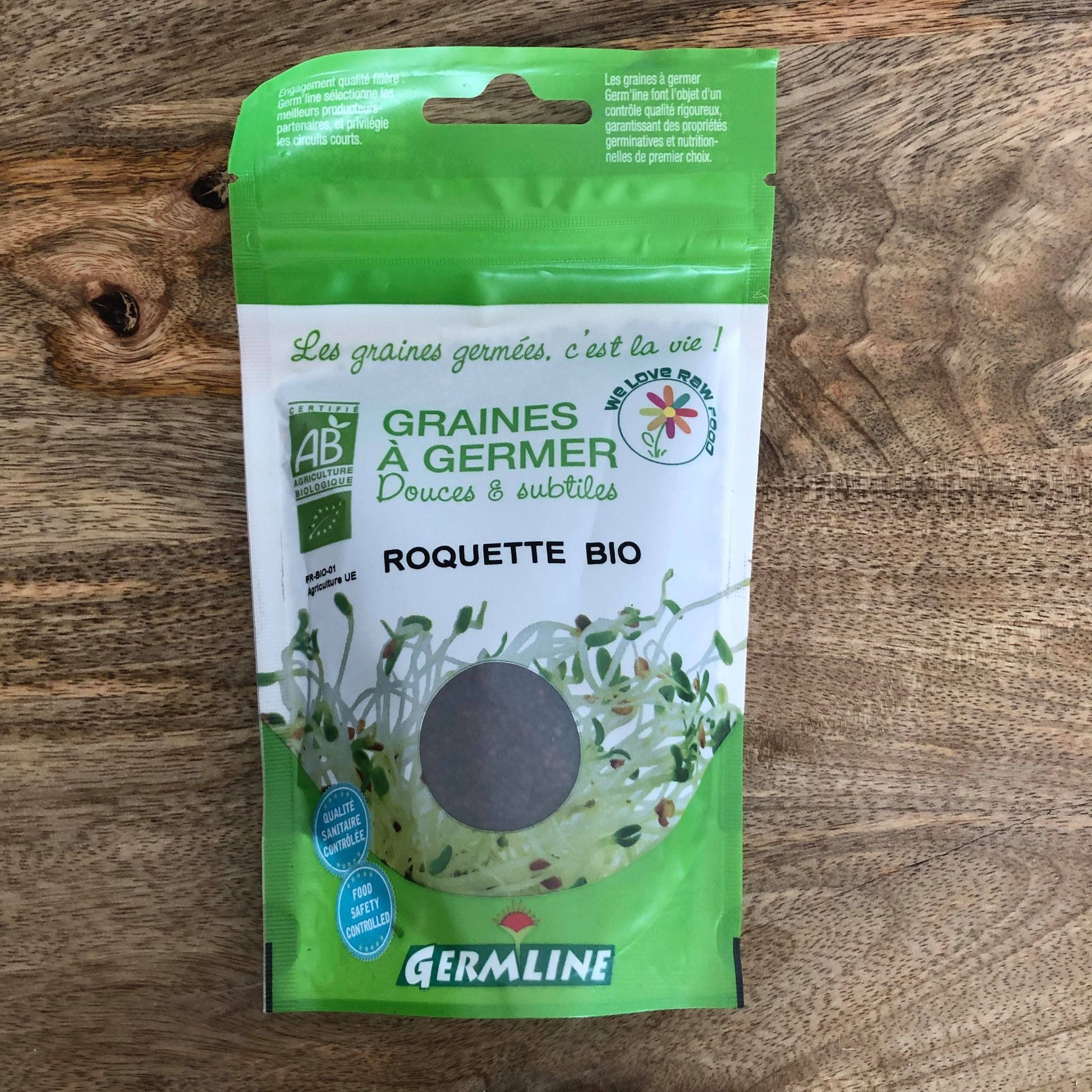 Graines à germer- ROQUETTE BIO